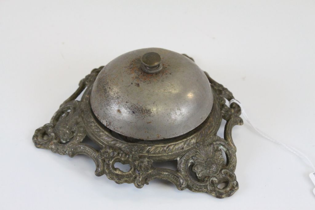 Victorian Style Metal Desk Bell