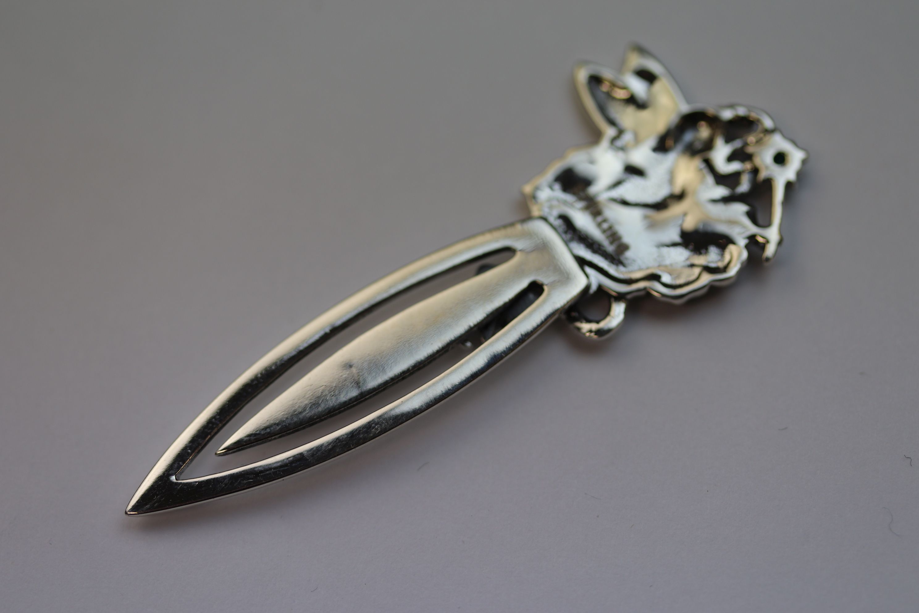 A silver bookmark with fairy finial - Image 3 of 4