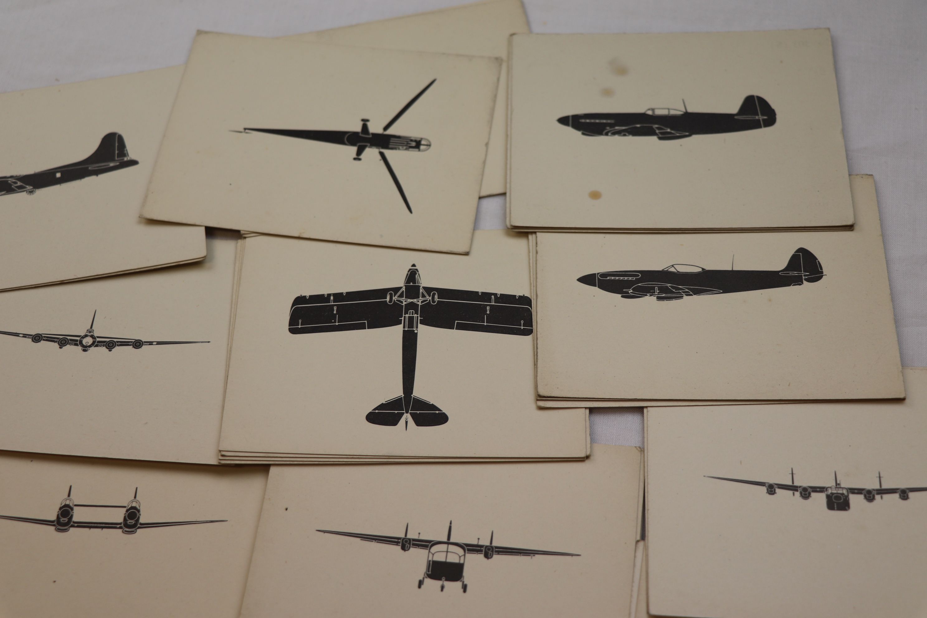 Set of Military Episcope Cards - Image 4 of 6