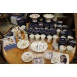 Large Collection of Aynsley China, mainly Boxed including Wild Tudor, Cottage Garden, Eliz Rose,