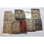 Nine early 20th century E.J. Arnold & Son Ltd printing plates comprising anatomy to include detailed