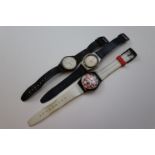 Three Swatch Watches