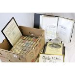 Box of Railwayania including Tickets, Travel Cards & Folder of Ephemera