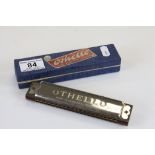 Cased Othello Harmonica