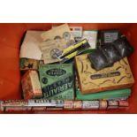 Mixed Lot of Collectables including Tinned Paints plus Various Old Advertising Boxes and contents