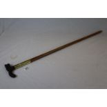 Malacca Walking Stick with Dragon's Head Handle