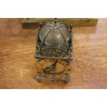 Smiths Brass Lantern clock