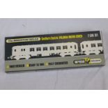 Boxed Wrenn OO gauge W3006/7 Southern Electric Pullman Motor Coach two car set in brown/cream