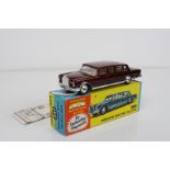Boxed Corgi By Special Request 247 Mercedes Benz 600 Pullman in metallic red with chrome trim, vg