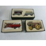 Three boxed Premium Edition Corgi Vintage Glory of Steam models to include CC20302 Garrett 4CD