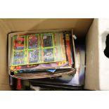 Large group of mixed toys, games, comics and cards to include boxed plastic model kits x 5 featuring