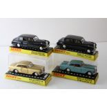 Four cased Dinky diecast Rolls Royce models to include 2 x 152 Phantom V Limousine in dark blue, 2 x