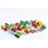 Collection of vintage play worn diecast model vehicles, mainly Matchbox Lesney 75 Series, gd play