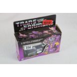 Boxed G1 Transformers Decepticon Triple Changer Astrotrain (Mexican version) with 'Safety Tested Non