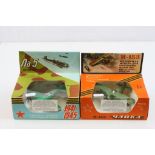 Two boxed Russian diecast model planes to include NA-5 & N-153, both excellent