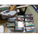 Diecast models & Plastic Model kits - Eight boxed models to include Herpa x 2, Pauls Model Art