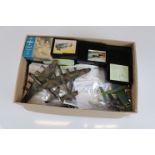 Collection Of Wiking and other diecast aircraft recognition models to include Lockfeed Hudson USA,