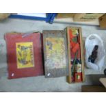 Collection of vintage Meccano to include boxed 5a Accessory Outfit, boxed number 4 set plus a