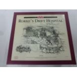 Boxed ltd edn Britains Rorke's Drift Hospital complete with certificate and outer packaging, in vg