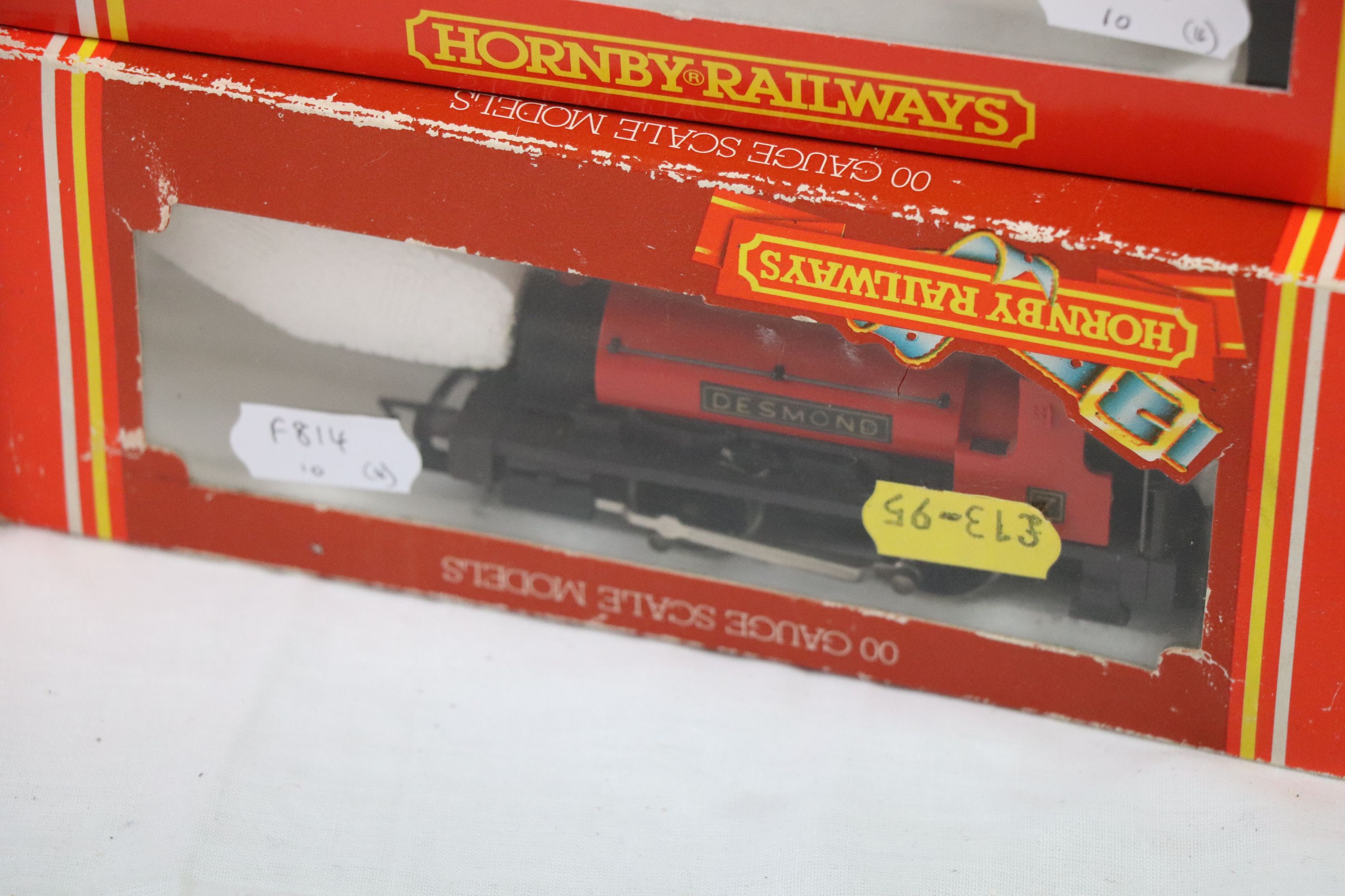 Four boxed OO gauge engines to include Hornby x 3 (R779 0-4-0 Saddle Tank Loco Desmond, R531 0-4- - Image 5 of 5