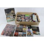 Large collection of collectors cards mainly Sci-Fi related featuring Star Wars, Marvel, Batman,