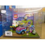 Cased shop display cased Lego Friends 41116 Olivia's Exploration set with box in vg condition