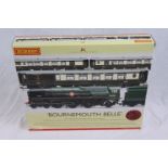 Boxed Hornby OO gauge R2300 Bournemouth Belle Train Pack with BR 4-6-2 New Zealand Line Merchant