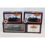 Three boxed Bachmann OO gauge engines to include 31825 43XX 2-6-0 4318 GWR green, 31900A 57XX GWR