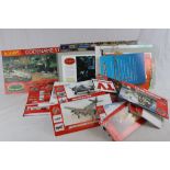 Collection of ex shop display advertising signs to include 33 x Airfix plastic model kit displays