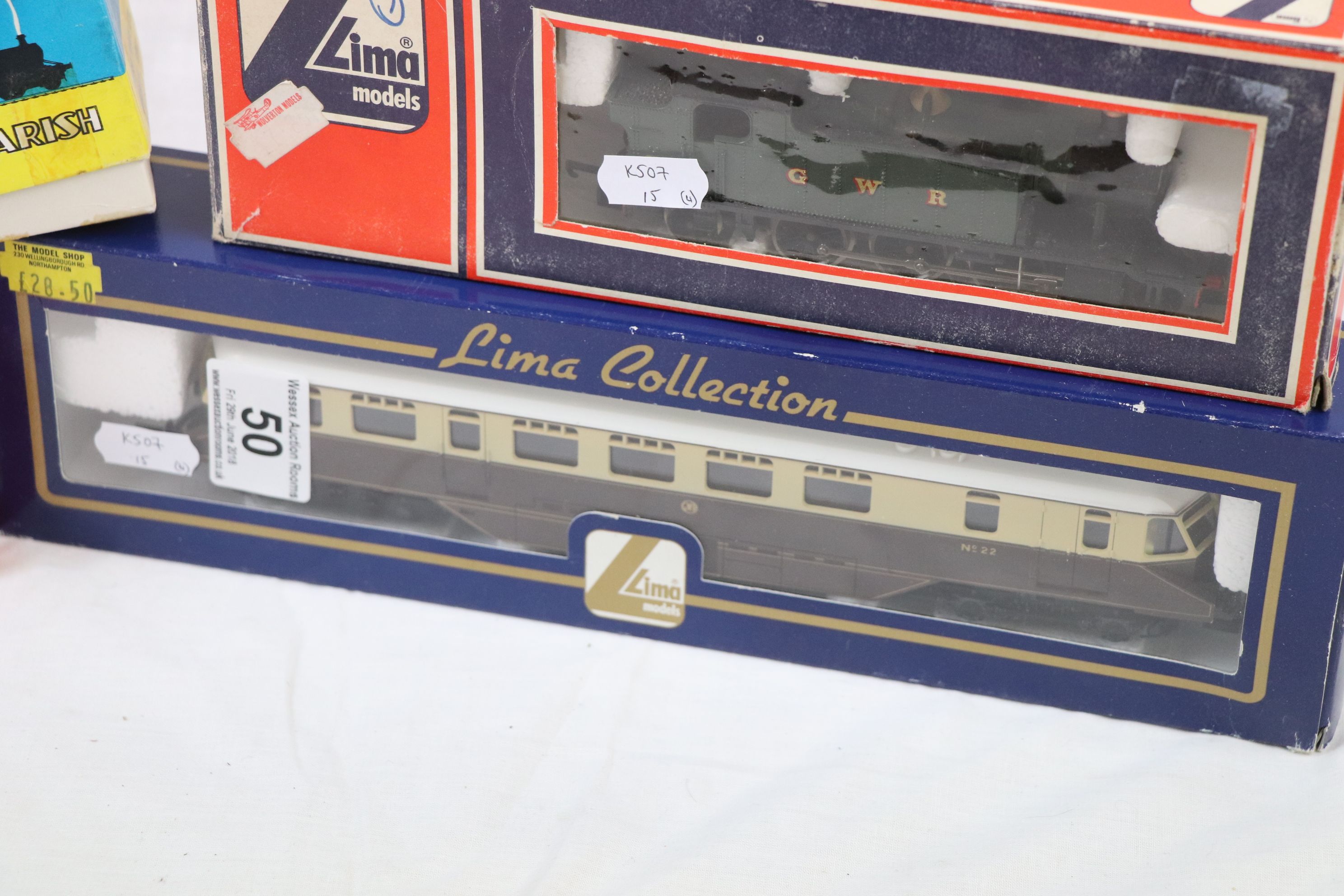 Four boxed OO gauge model railway engines to include Graham Farish 0-6-0 Pannier Loco 9400 Class, - Image 4 of 5