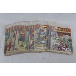 19 1960s Terrific Comics featuring The Avengers by Power Comics, all bagged