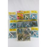 14 Cased & carded diecast model planes to include Bachmann Lintoy x 3 (02, 03 & 08), Lintoy x 6 (
