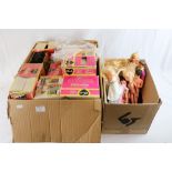 Large collection of original Pedigree Sindy dolls and boxed accessories to include Country Garden,