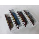 Collection of 60 cased/boxed Collectable Model Locomotive models featuring 13 variations including