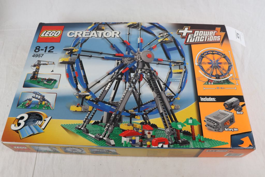 Boxed Lego Creator 4957 Ferris Wheel, with power functions, complete - Image 3 of 3
