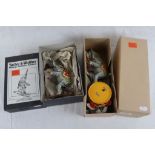 Two boxed German clockwork elephant toys to include Tucher & Walther Skiing Elephant and Elephant on