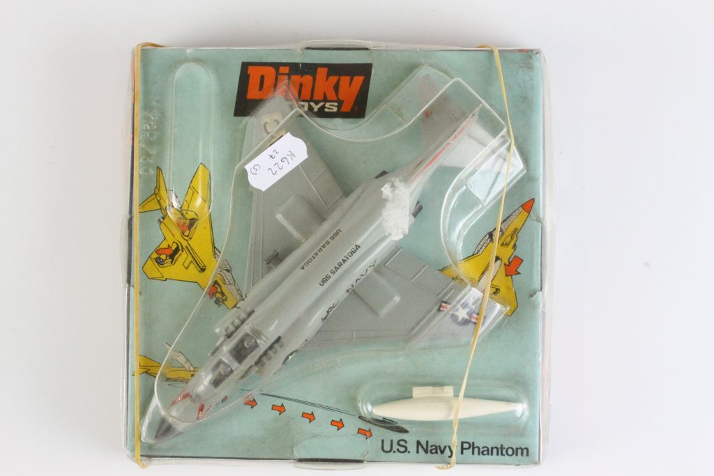 Five boxed Dinky diecast model planes to include 715 Beechcraft C55 Baron, 710 Beechcraft S35 - Image 4 of 6
