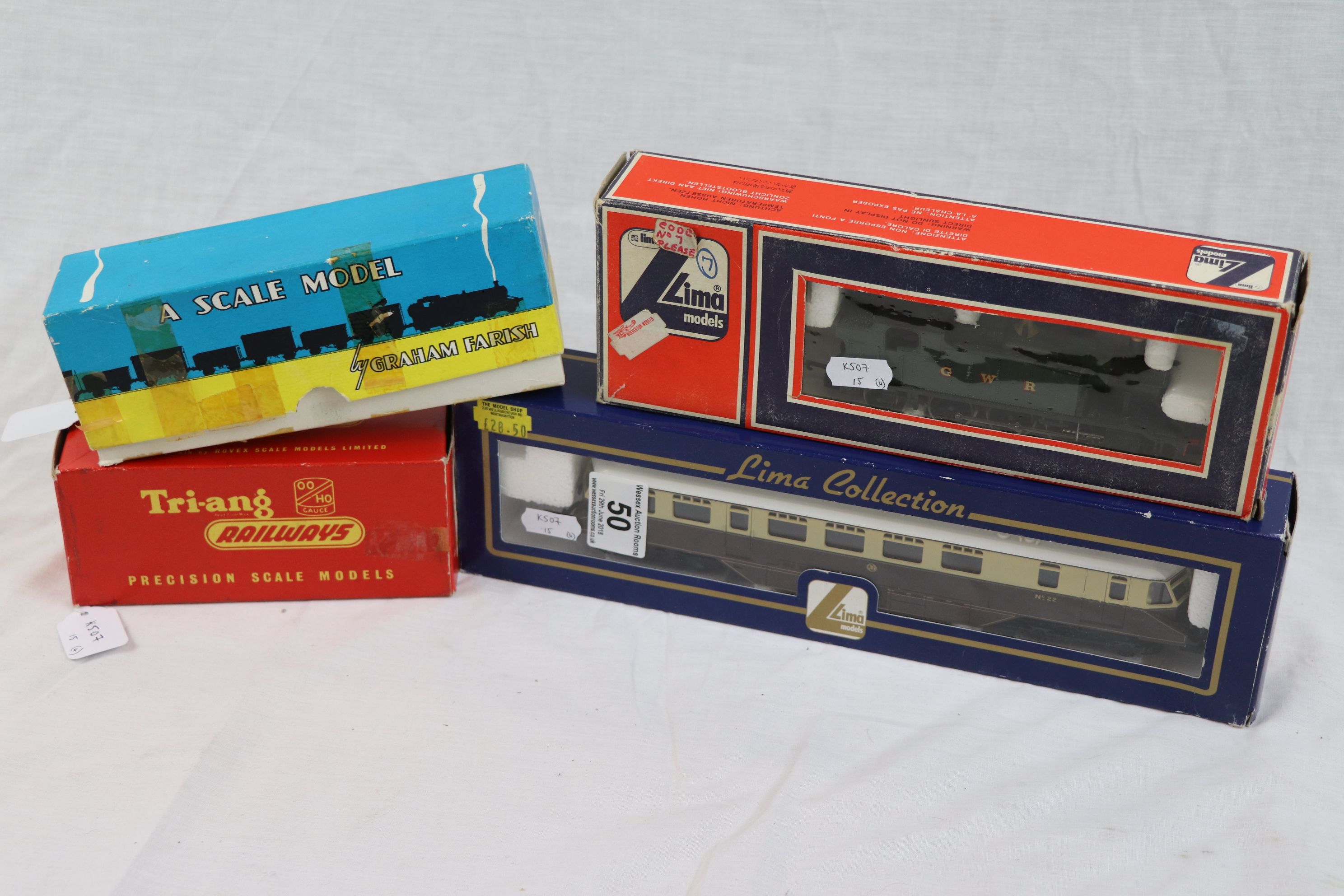 Four boxed OO gauge model railway engines to include Graham Farish 0-6-0 Pannier Loco 9400 Class, - Image 2 of 5