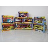 Eight boxed Matchbox Super Kings diecast commercial vehicles to include K-1 Rotating Cab with