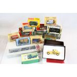 Collection of approximately 15 Boxed diecast models to include; Matchbox, Lledo, Victoria, Corgi