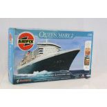 Boxed complete Airfix Model of the Queen Mary 2