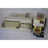 Commodore Amiga with floppy disk Games etc