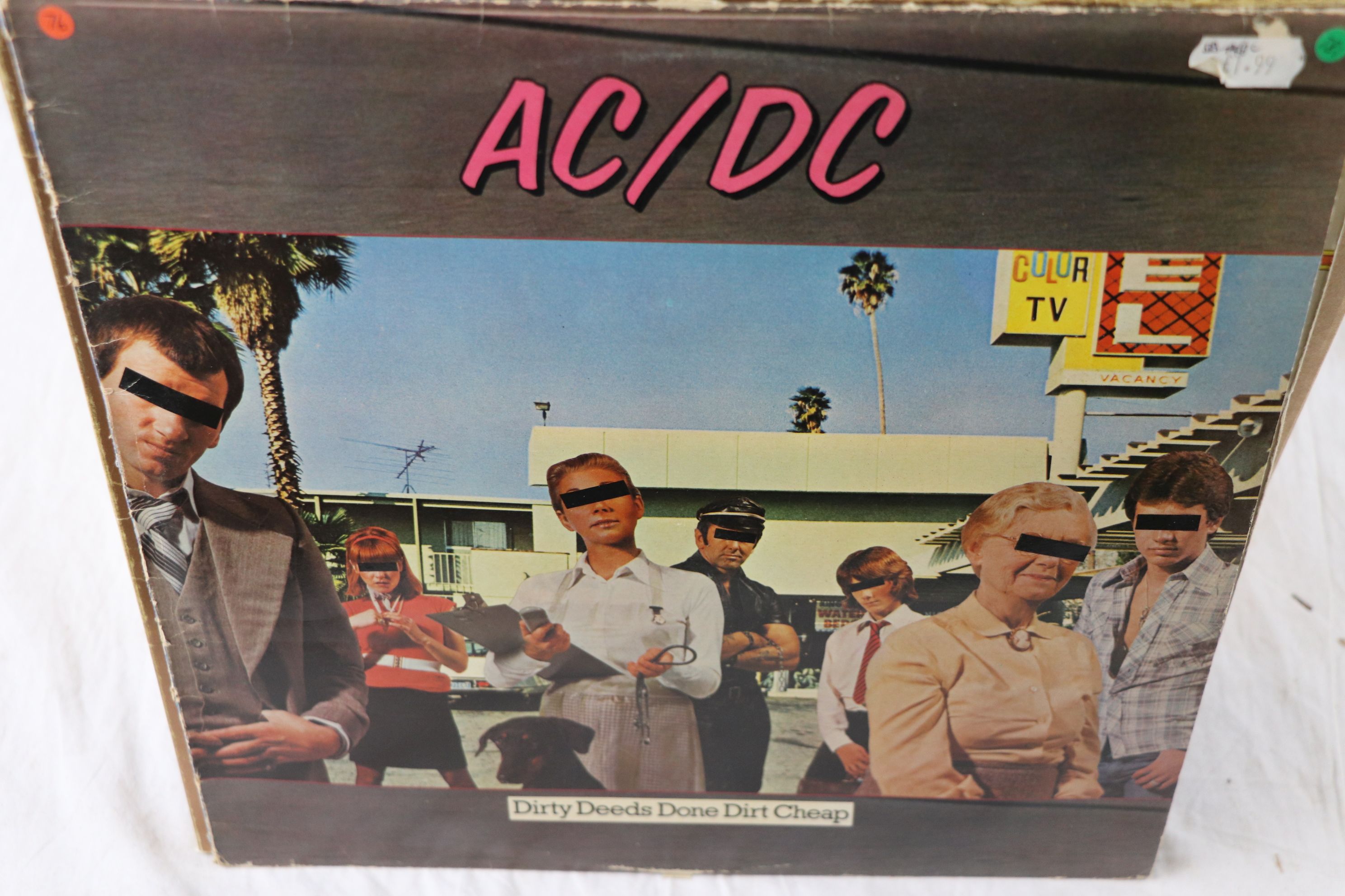 Vinyl - Collection of over 40 Rock & Metal LPs including AC/DC, Bad Company, Anthrax, Wishbone - Image 4 of 16