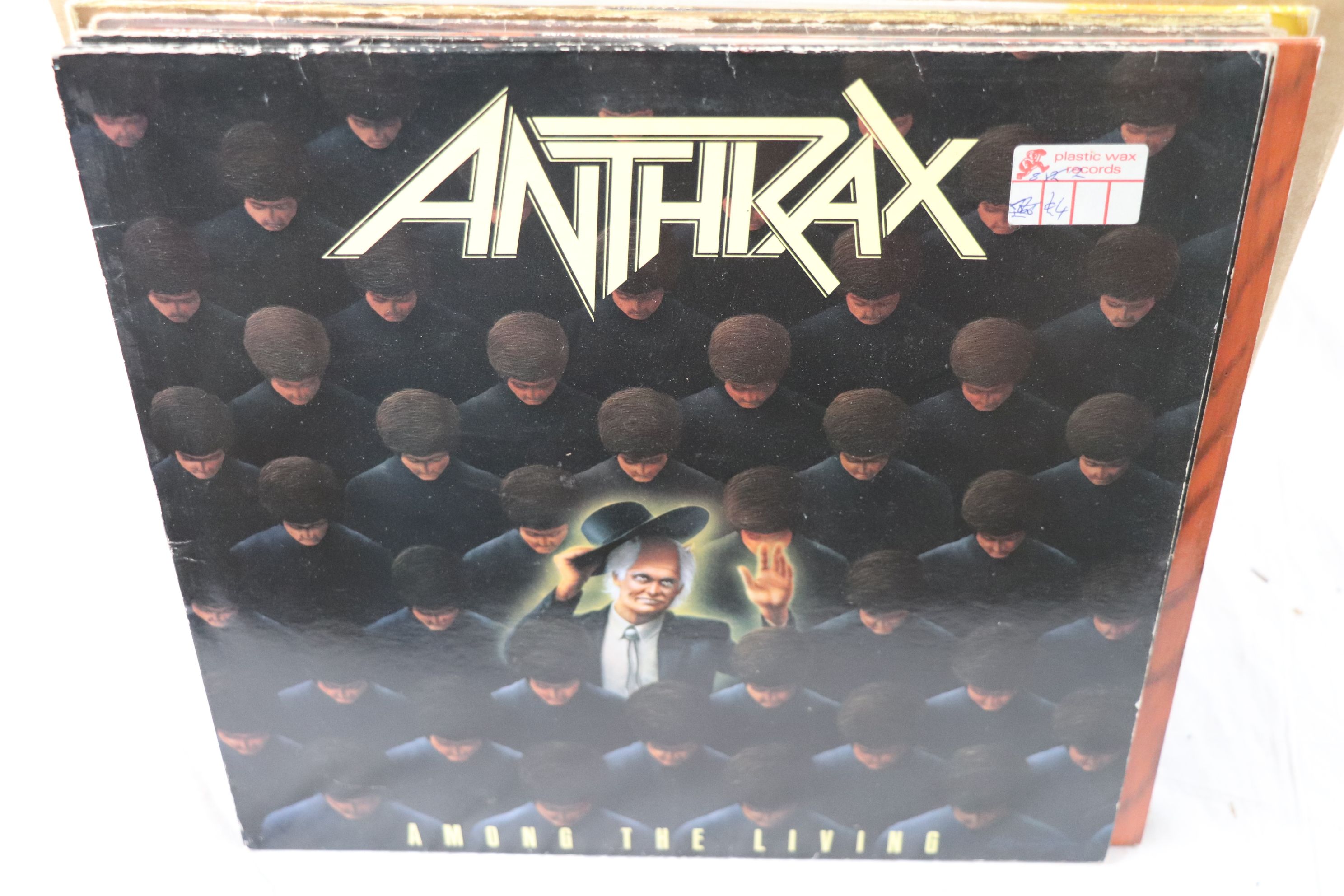 Vinyl - Collection of over 40 Rock & Metal LPs including AC/DC, Bad Company, Anthrax, Wishbone - Image 7 of 16