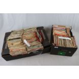 Vinyl - Collection of over 300 45s and EPs covering a number of decades and genres, sleeves and