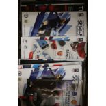 55 FA Cup Semi Final football programmes from recent years in excellent condition