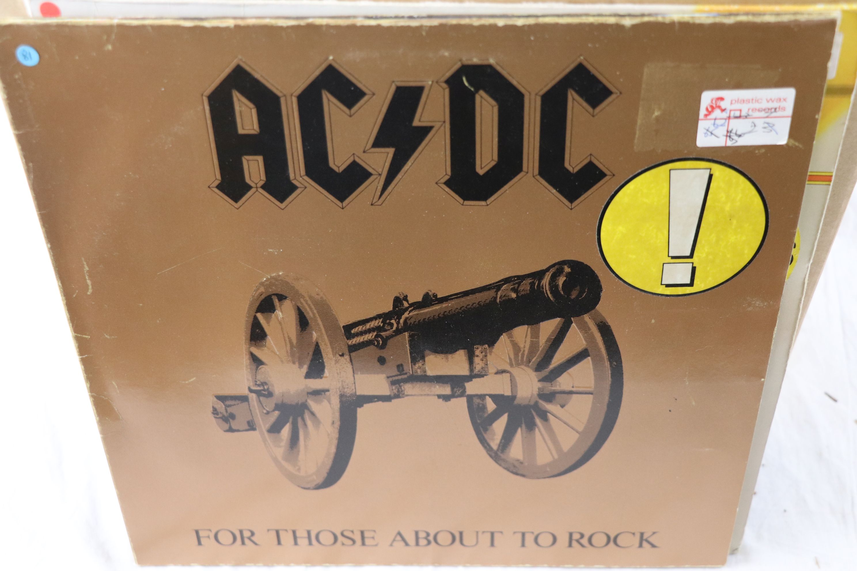 Vinyl - Collection of over 40 Rock & Metal LPs including AC/DC, Bad Company, Anthrax, Wishbone - Image 3 of 16