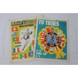 Football, World Cup 1966, Radio Times (London and South-East) and TV Times (London), both dated July