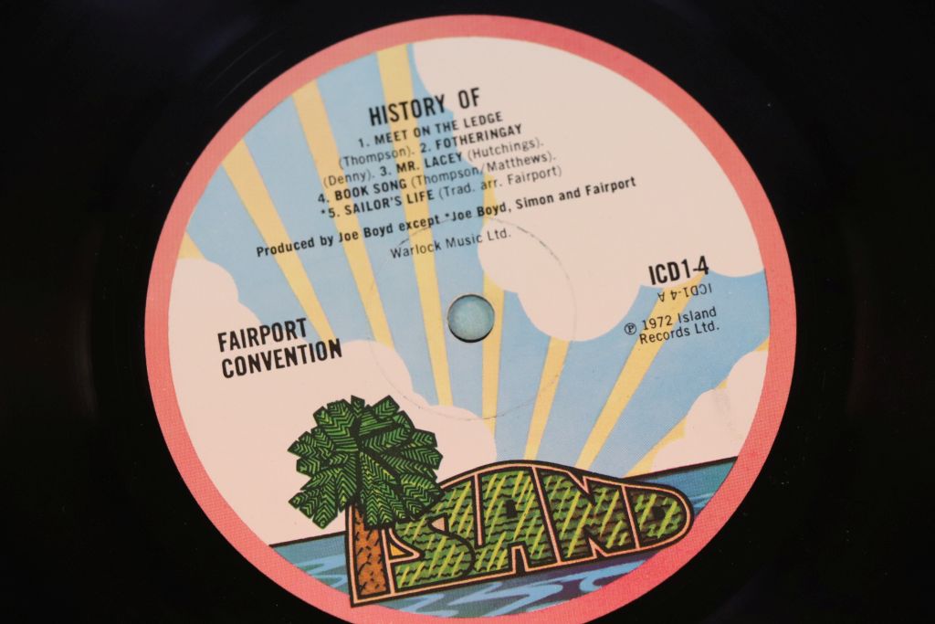 Vinyl - Four Fairport Convention LPs to include Liege and Lief (ILPS 9115), pink label with 'i' - Image 17 of 23