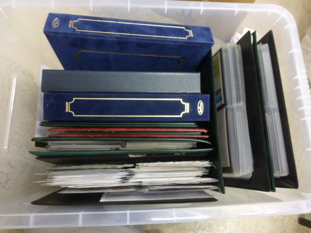 Box of nine Albums of FDC's, various dates over 800 in total - Image 2 of 2